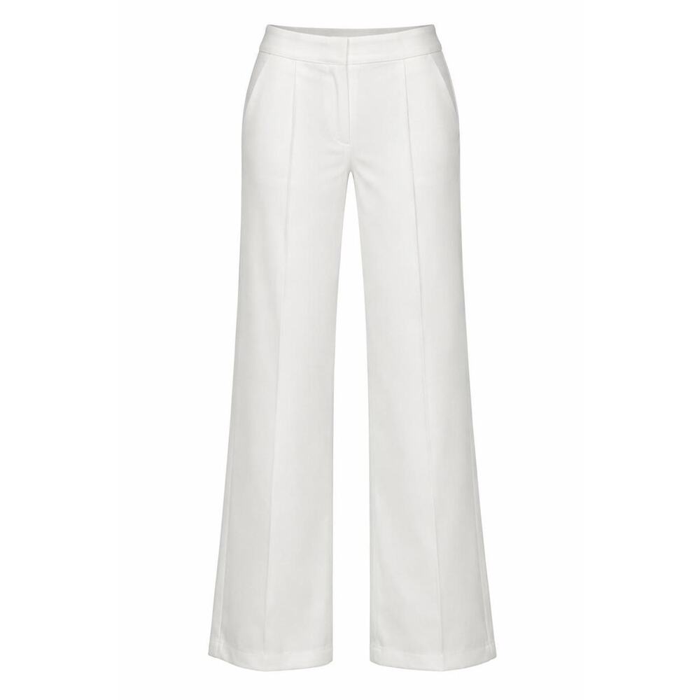 Cider White Wide Leg‎ Trousers NWT Medium Bridal Shower Graduation Chic Pants